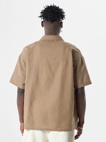 Comfort fit Camicia 'Yucca' di VAMOS CLO in beige