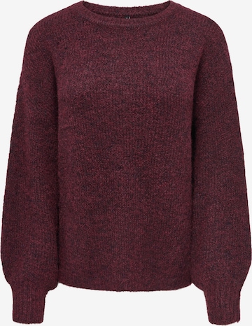 Pull-over 'ONLNellie' ONLY en rouge : devant