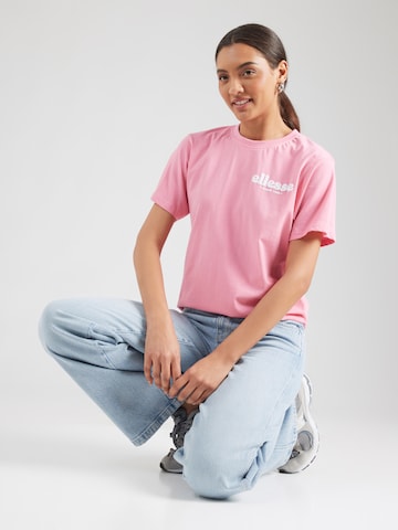 ELLESSE Футболка 'Campofelice' в Ярко-розовый