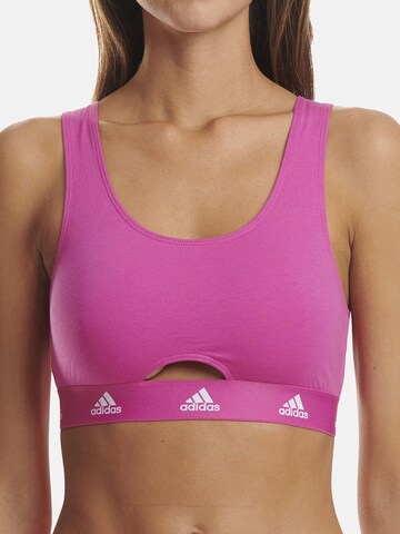 Bustier Soutien-gorge ' SCOOP BRALETTE ' ADIDAS SPORTSWEAR en rose