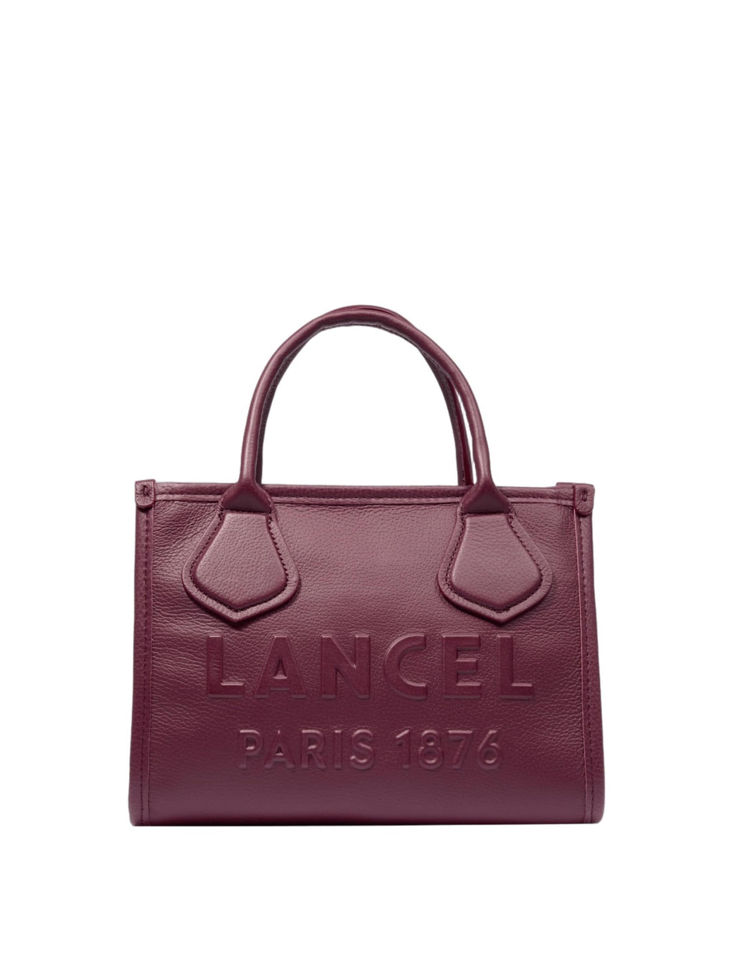 Cabas 'Jour Cassis' Lancel en violet : devant