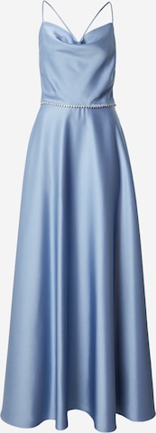 APART - Vestido de noche en azul: frente