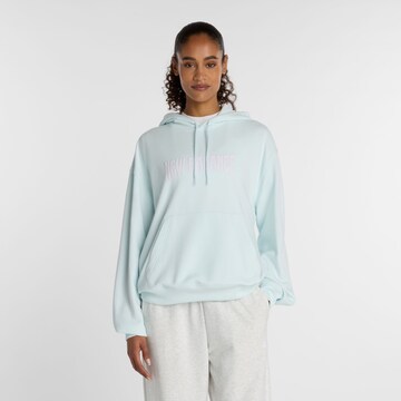 new balance Sweatshirt 'Wavy' in Blue: front