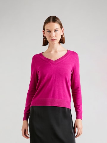 Pull-over COMMA en rose : devant