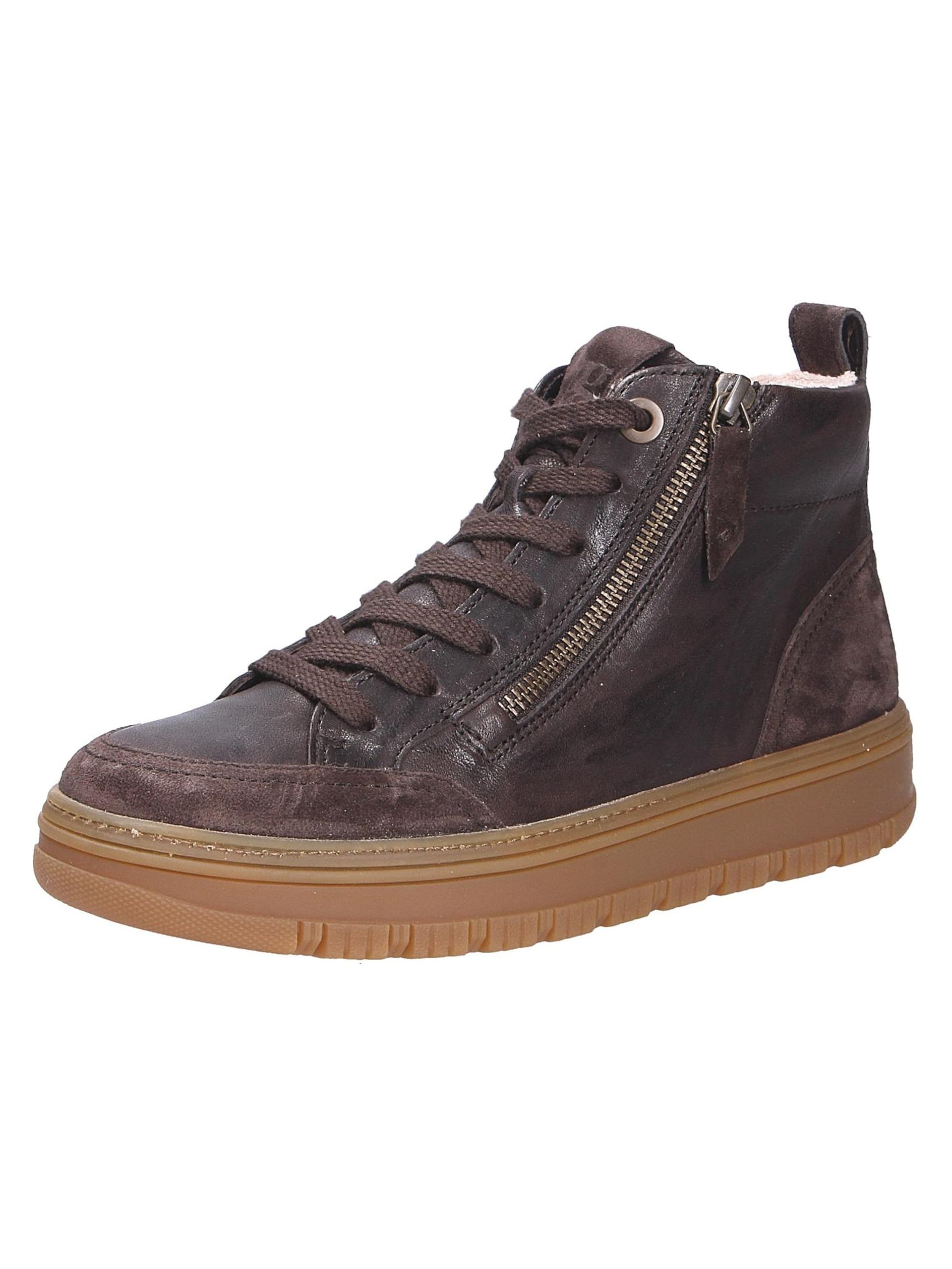Paul Green Sneaker high in braun, Produktansicht