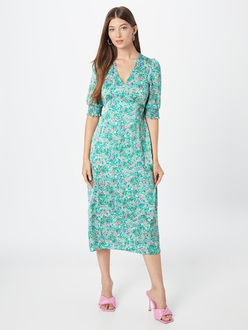 Warehouse Dress in Green: front