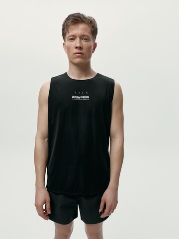 Born Shirt ' Ryder Run ' in Zwart: voorkant