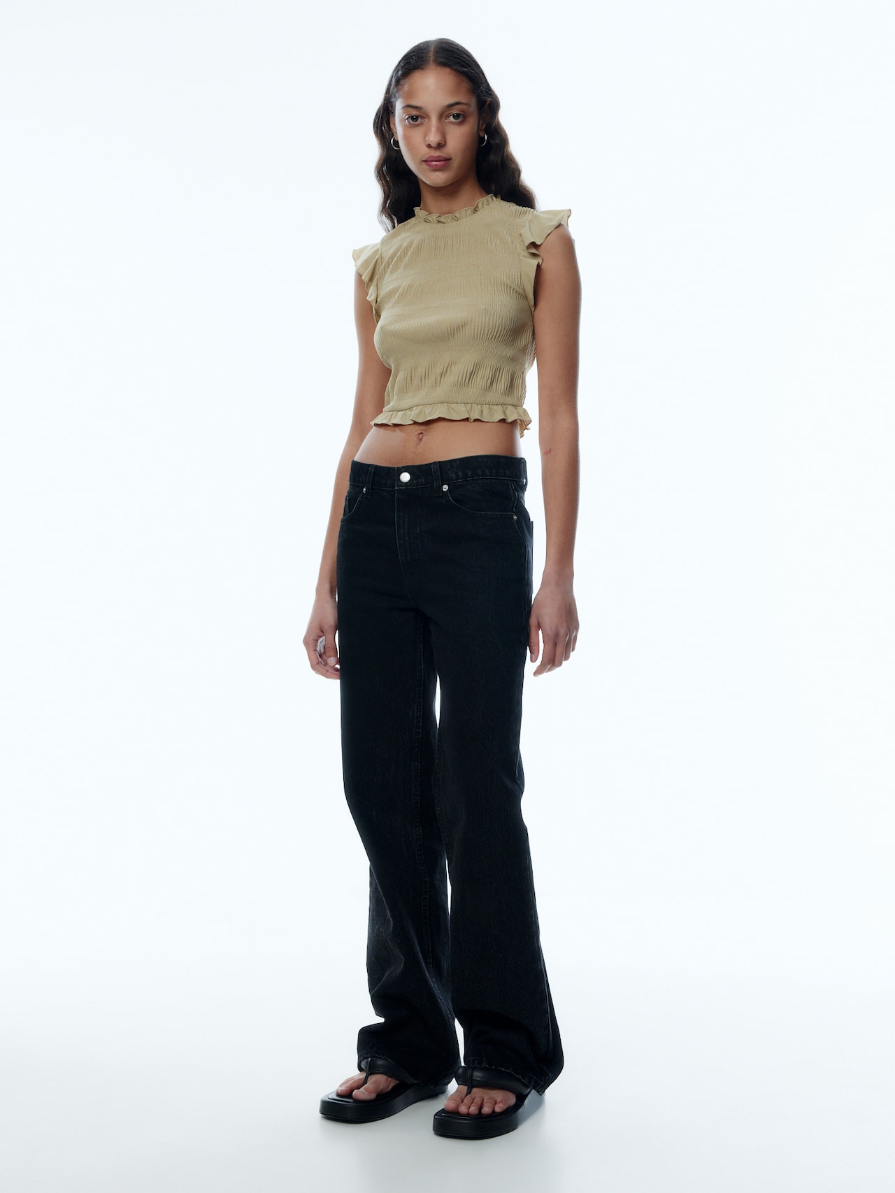 EDITED Produkte Top 'Oline' oliv