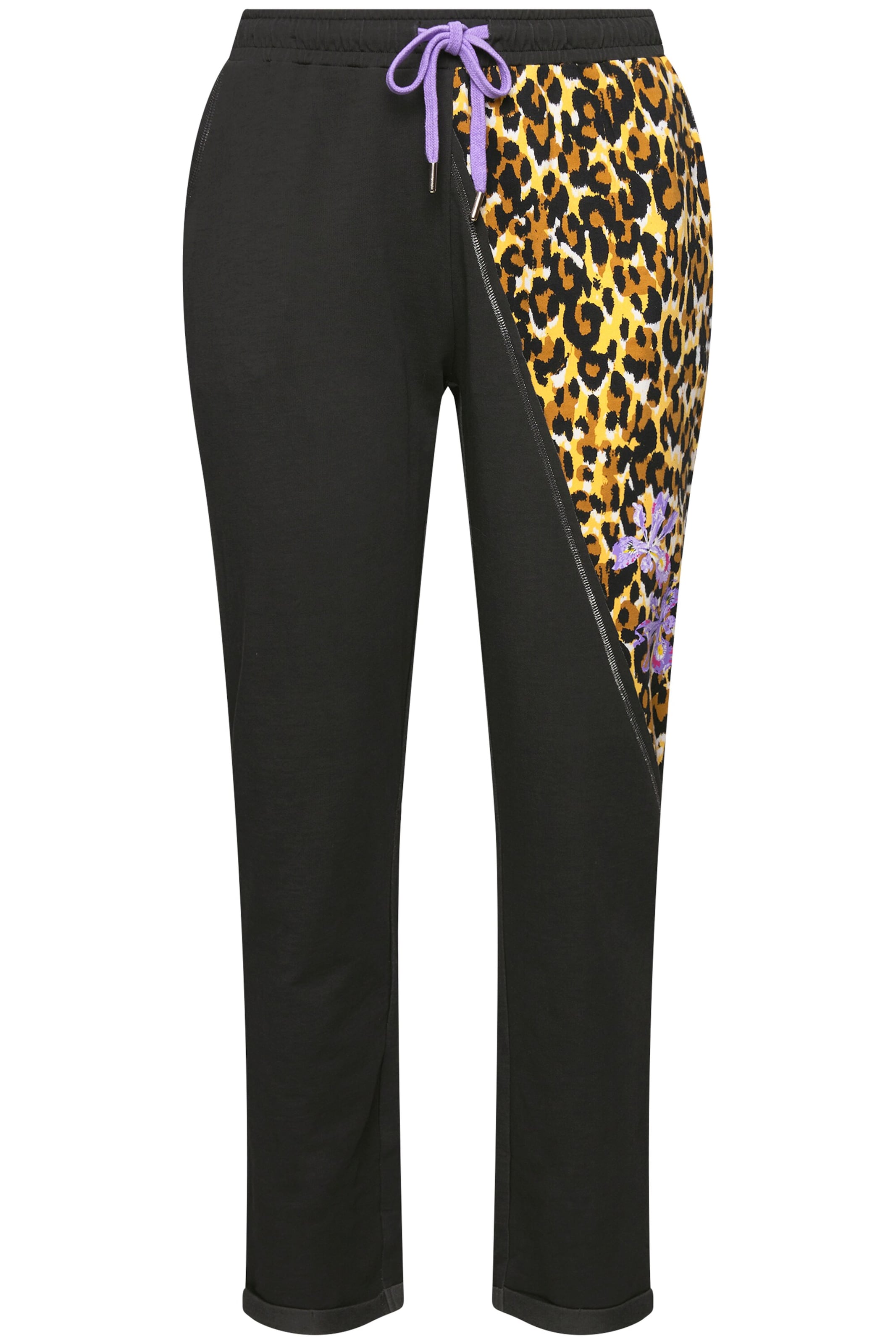 MIAMODA Regular Trousers in Grey: front