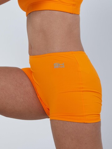 SPORTKIND Skinny Leggings 'Tights' in Orange