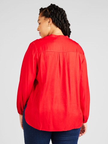 ONLY Carmakoma - Blusa 'KALANA' em vermelho