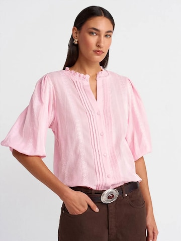 Maglietta di Dilvin in rosa: frontale