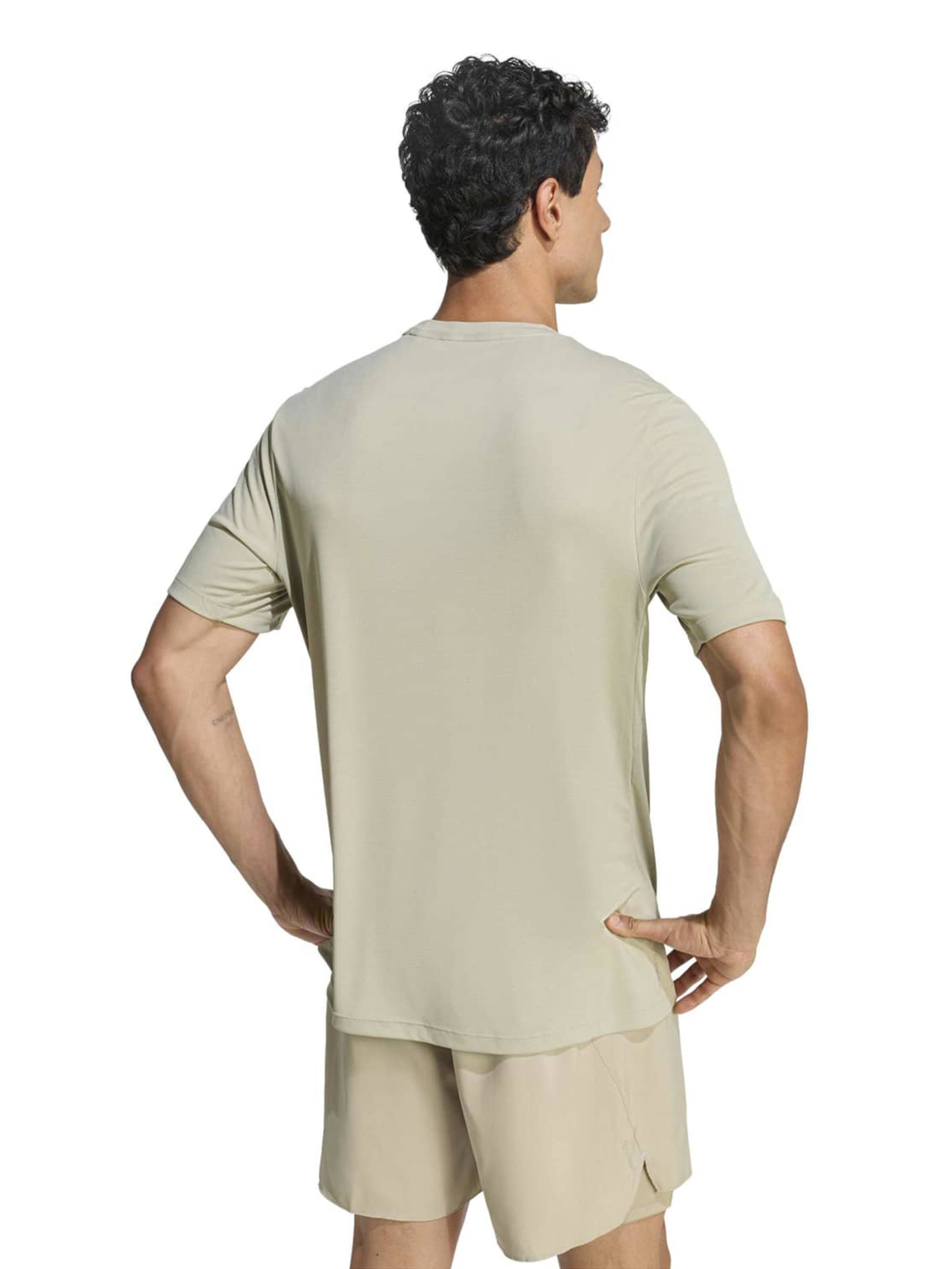 smėlio ADIDAS PERFORMANCE Sportiniai marškinėliai 'Adi365 Essential'