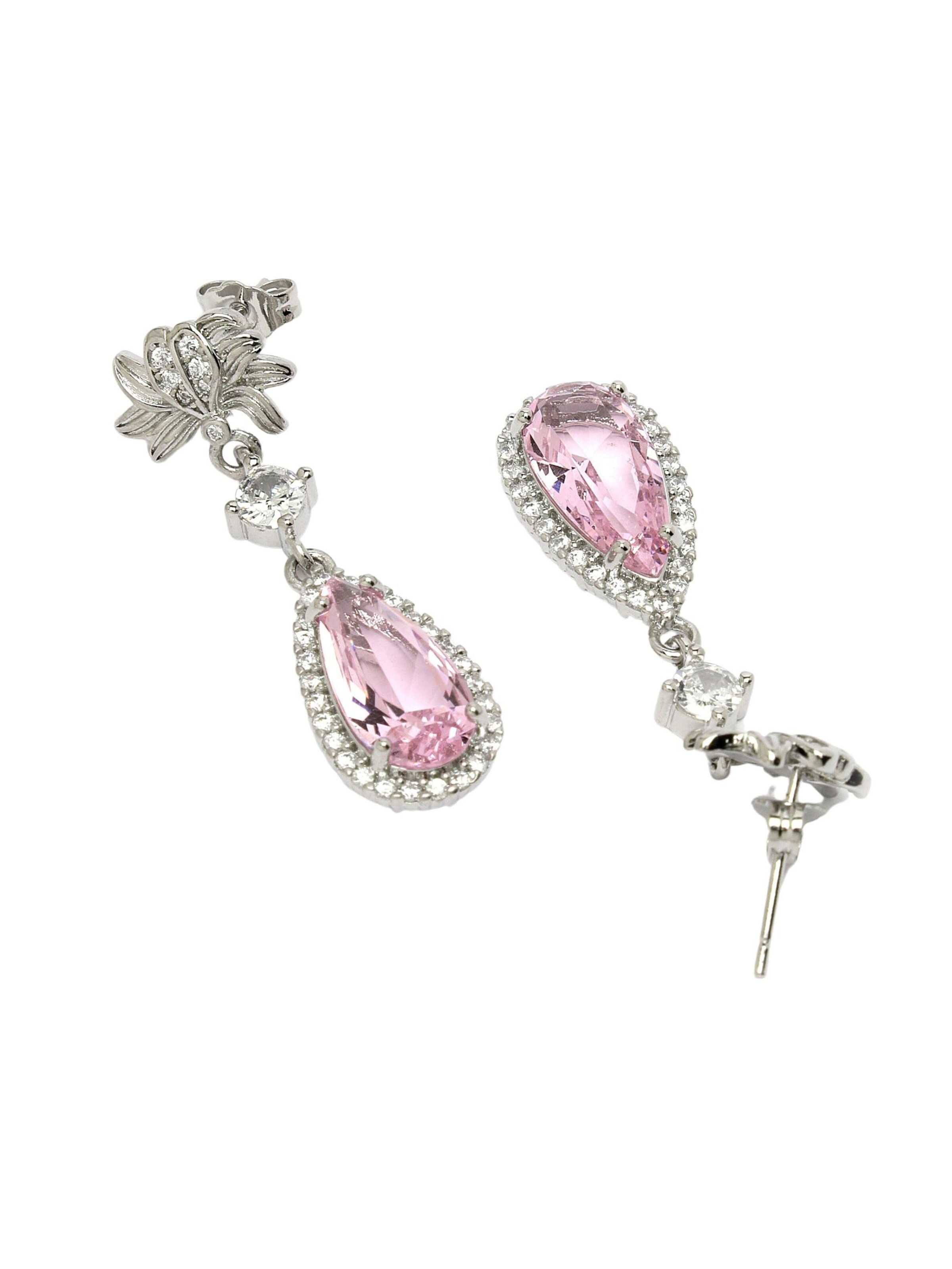 AVANT-GARDE PARIS - Pendientes 'Elenasa' en rosa