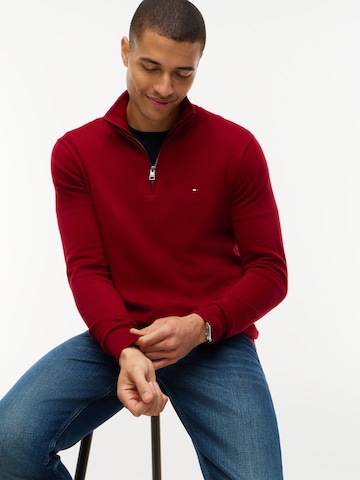 Pulover de la TOMMY HILFIGER pe roșu