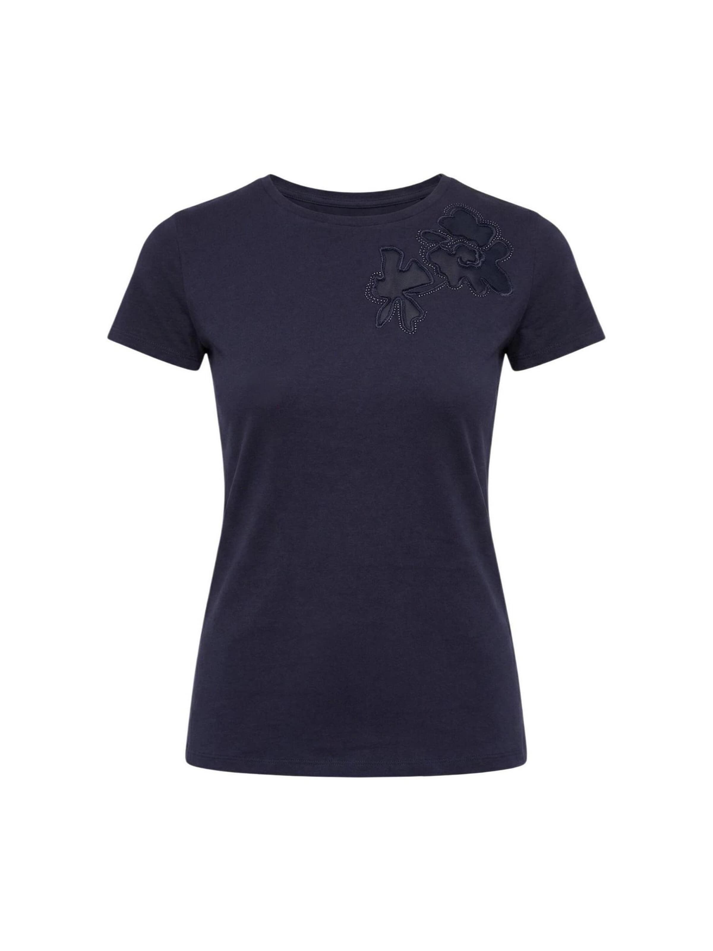 Top 'ECS MODA TA6155 JS923' di Liu Jo in blu: frontale