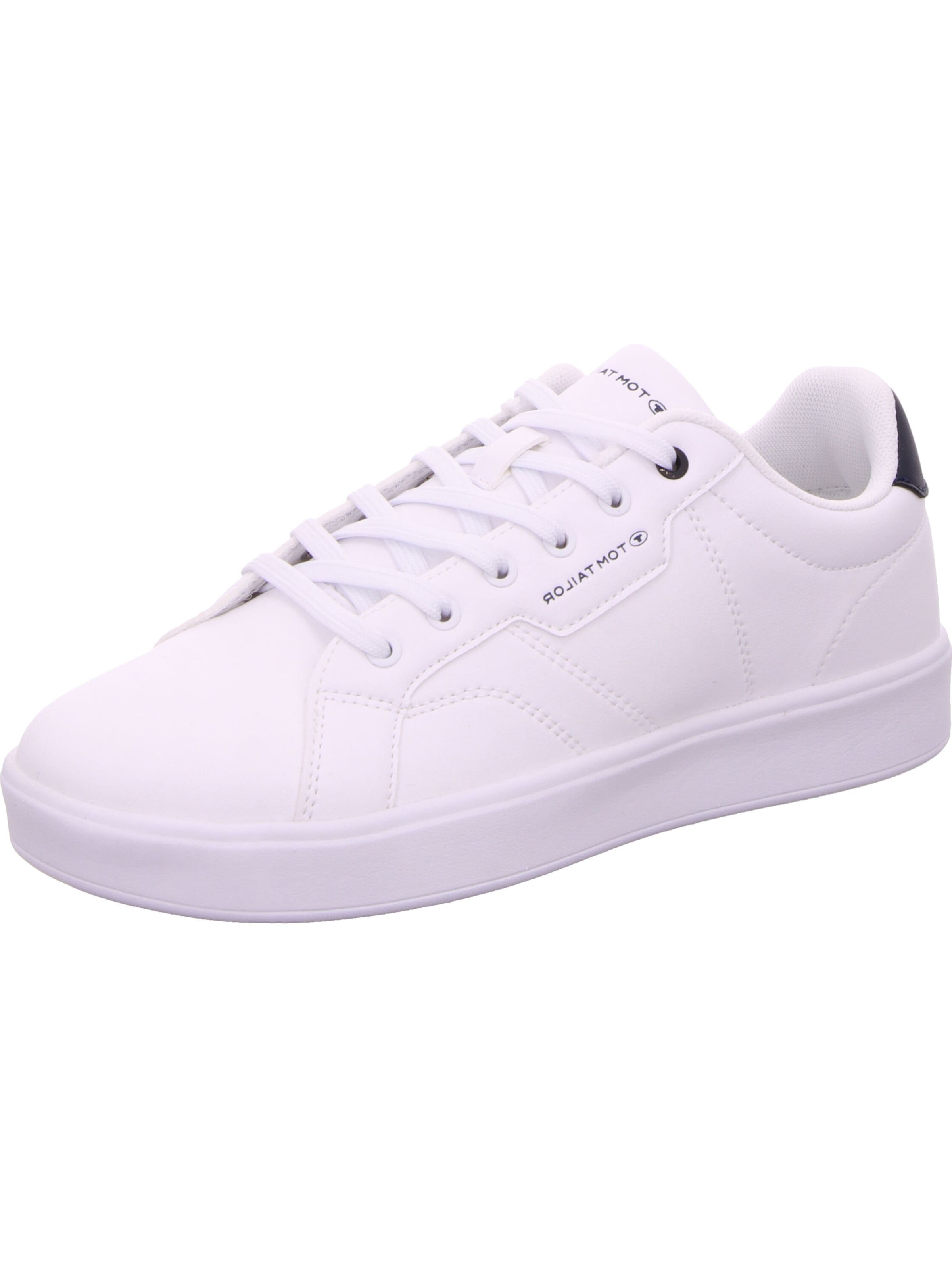 TOM TAILOR Nízke tenisky - Biela: predná strana