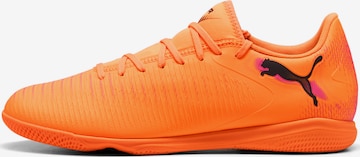 PUMA Soccer Cleats 'Future 8 Play' in Orange: front
