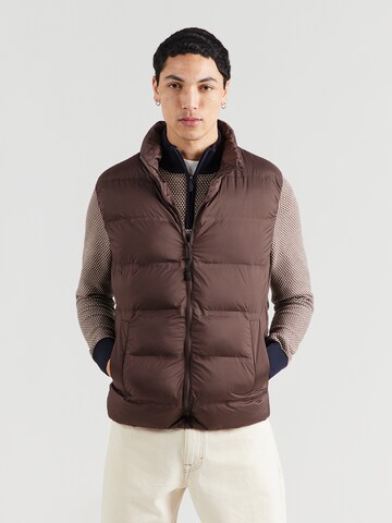 Only & Sons - Colete 'ONSUNION' em castanho: frente