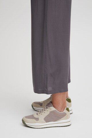 Oxmo Wide leg Pants 'Oxelisabeth' in Grey