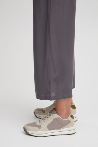 Oxmo Wide leg Pants 'Elisabeth' in Grey