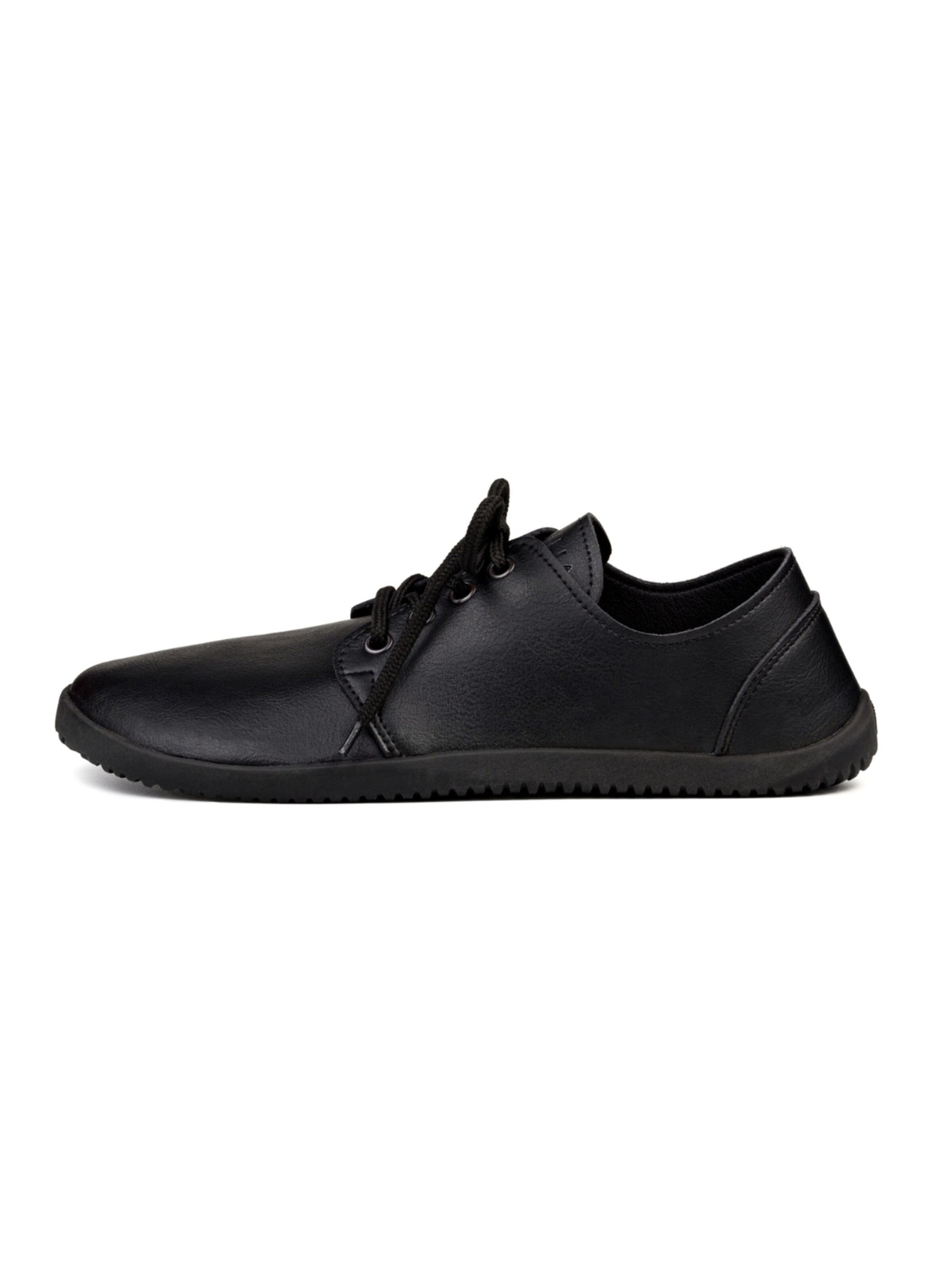 Ahinsa shoes Lace-Up Shoes 'Bindu Barfuß breite Damenschuhe' in Black: front