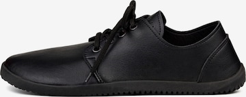 Ahinsa shoes Fűzős cipő 'Bindu Barfuß breite Damenschuhe' - fekete: elől