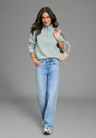 LAURA SCOTT Sweatshirt in Grün
