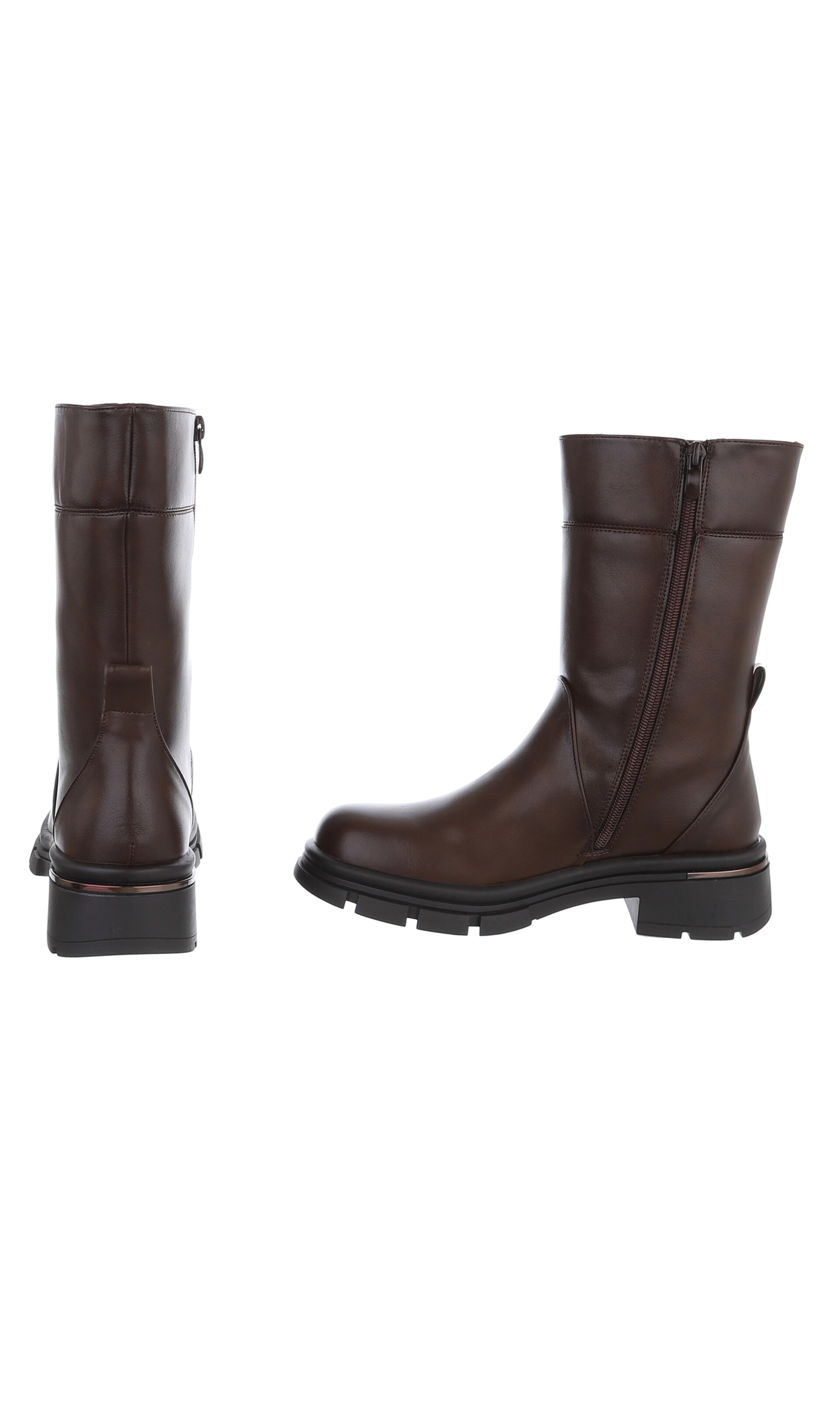 Ital-Design Ankle Boots in Brown