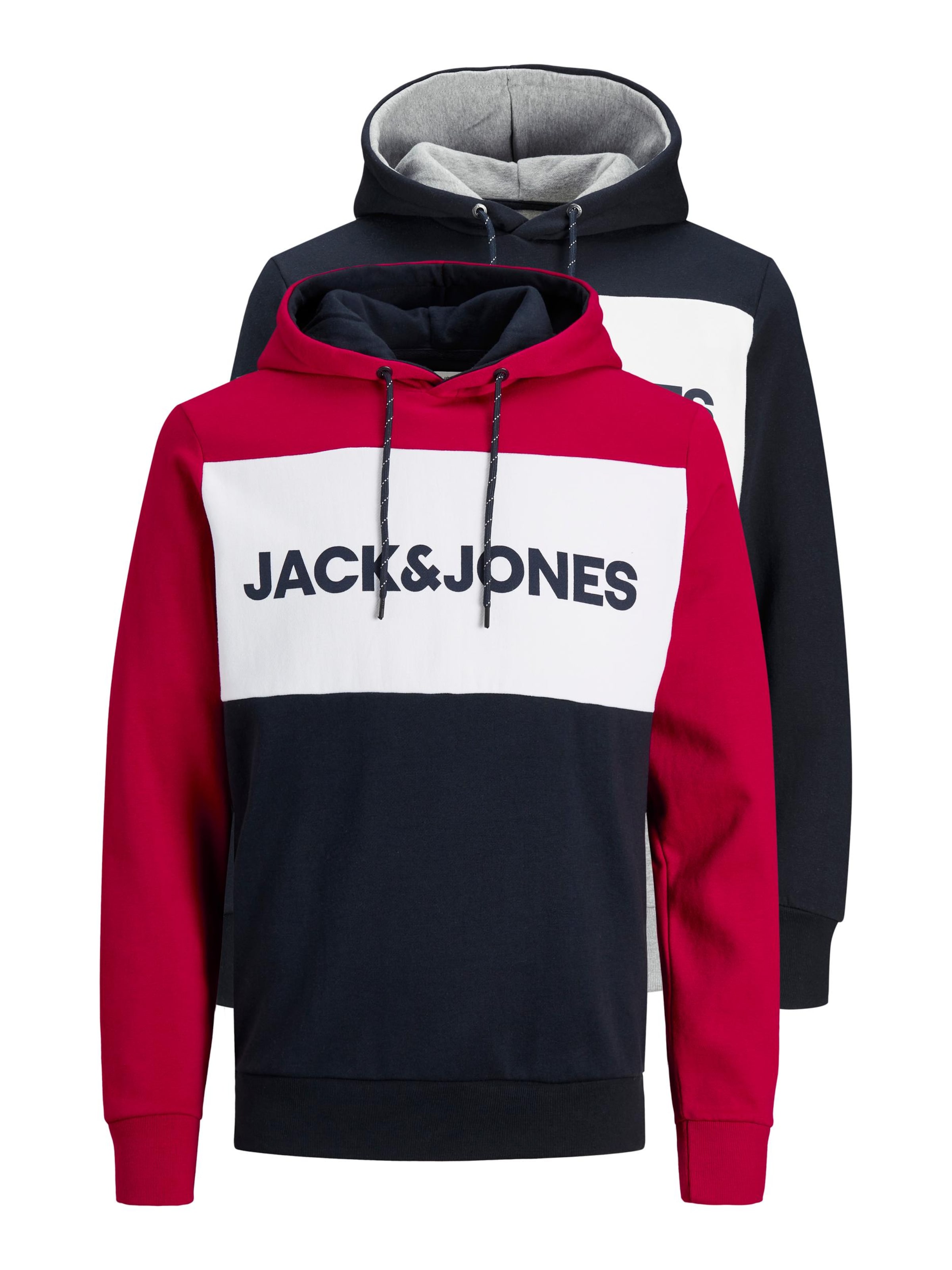 JACK & JONES Sweatshirt i blå: framsida