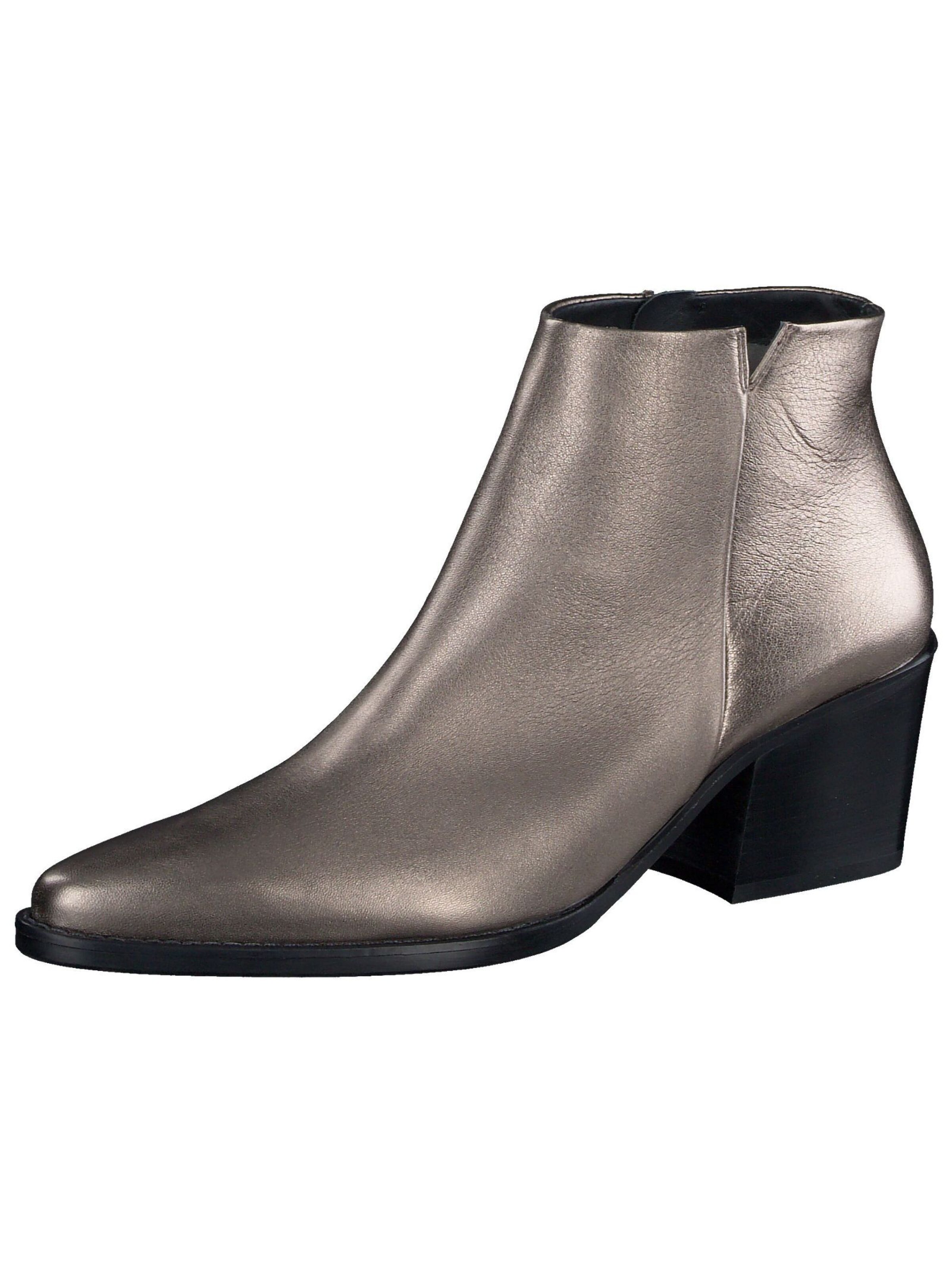 Ankle boots di Paul Green in argento: frontale