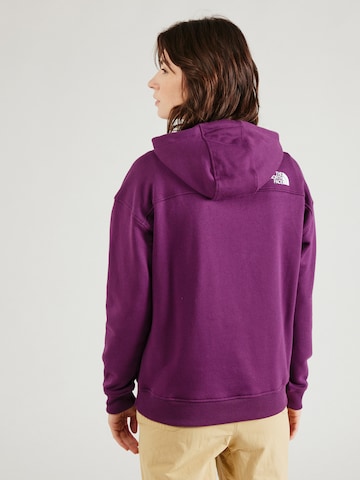 Sweat-shirt 'Drew Peak' THE NORTH FACE en violet
