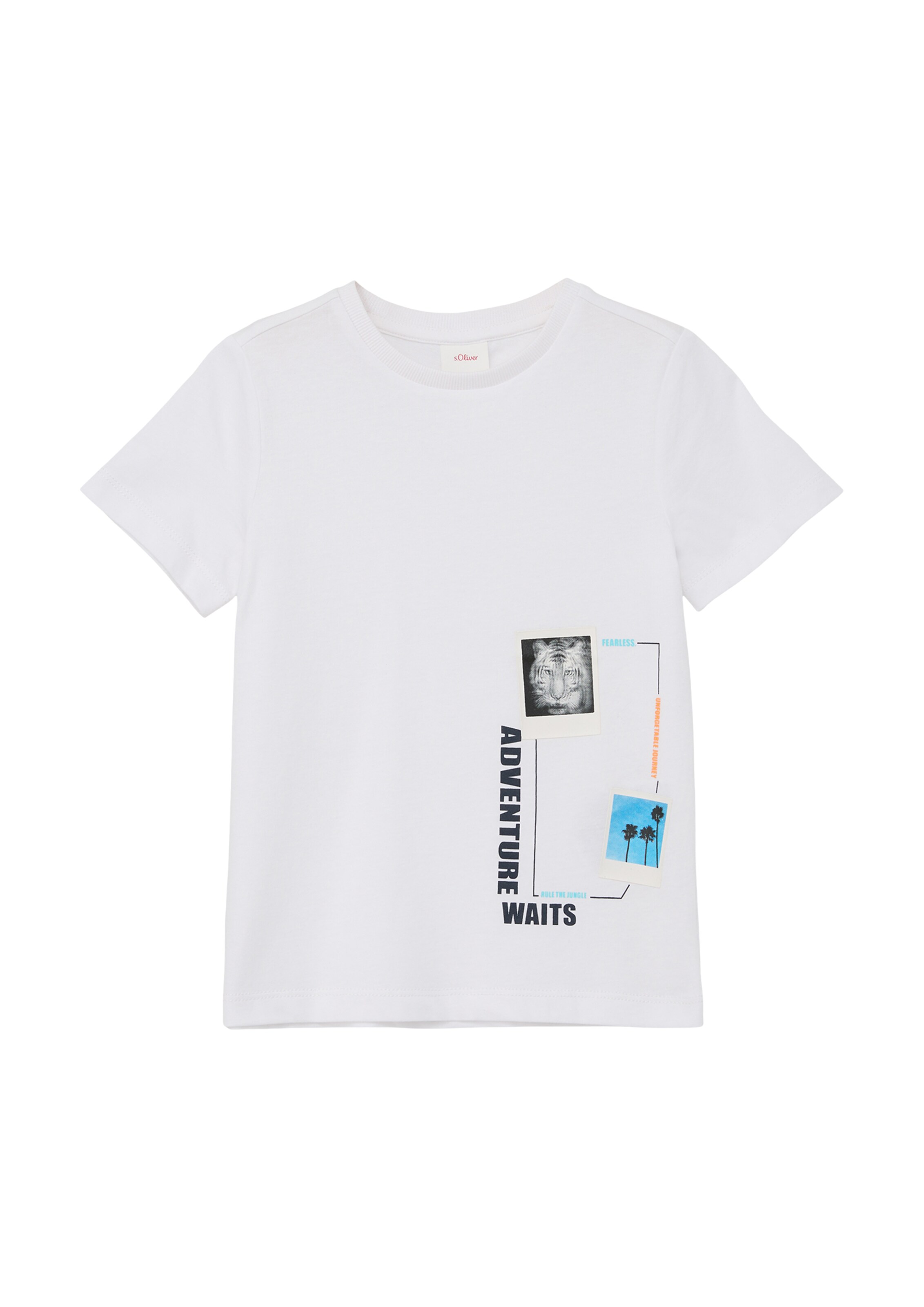 s.Oliver Shirt in White: front