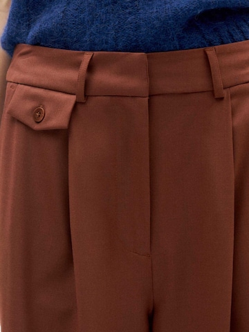 Loosefit Pantaloni 'PAT' di Thinking MU in marrone