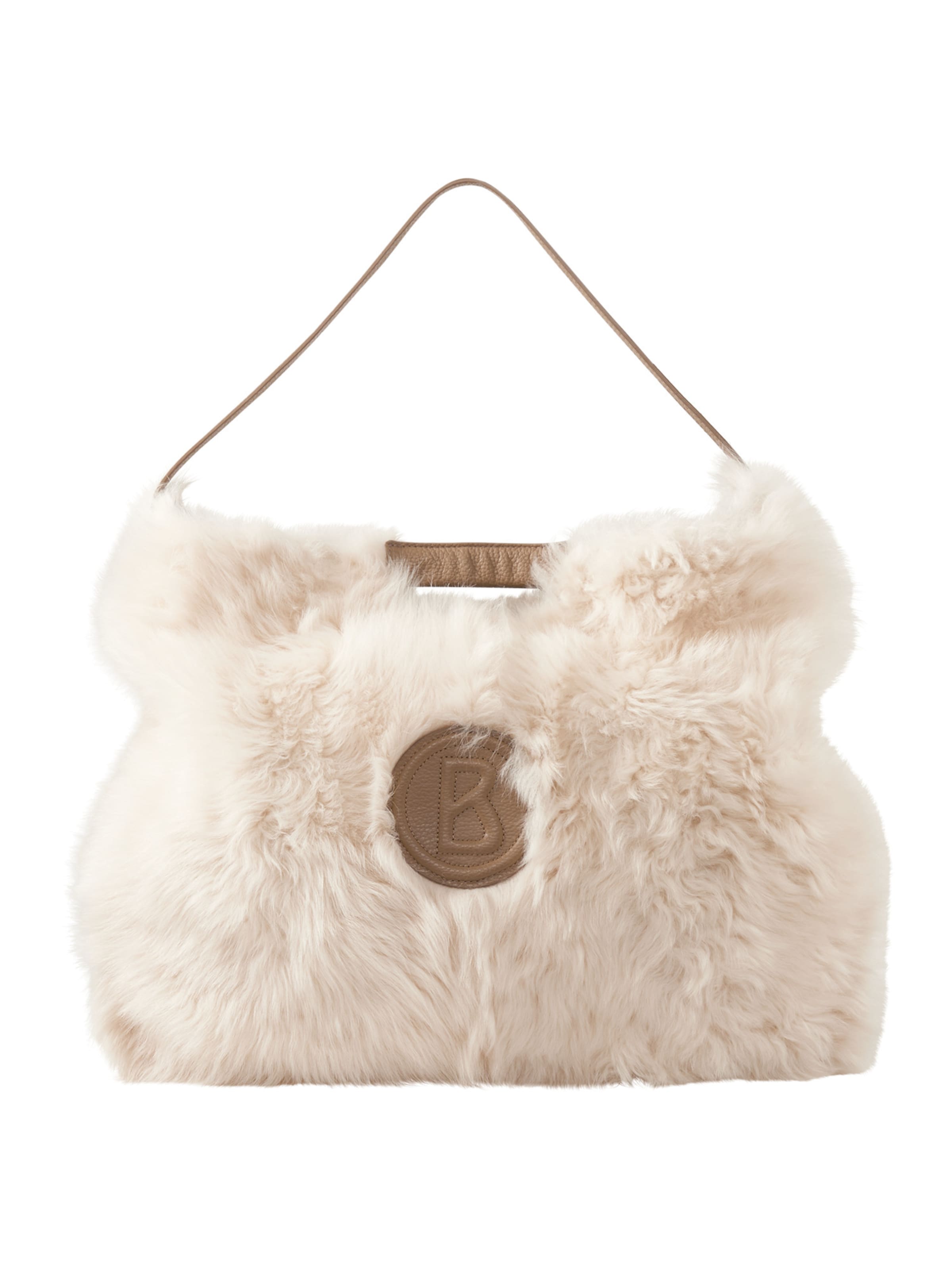 BOGNER Handtasche 'Choulex Snow Mable' in Weiß: Vorderseite