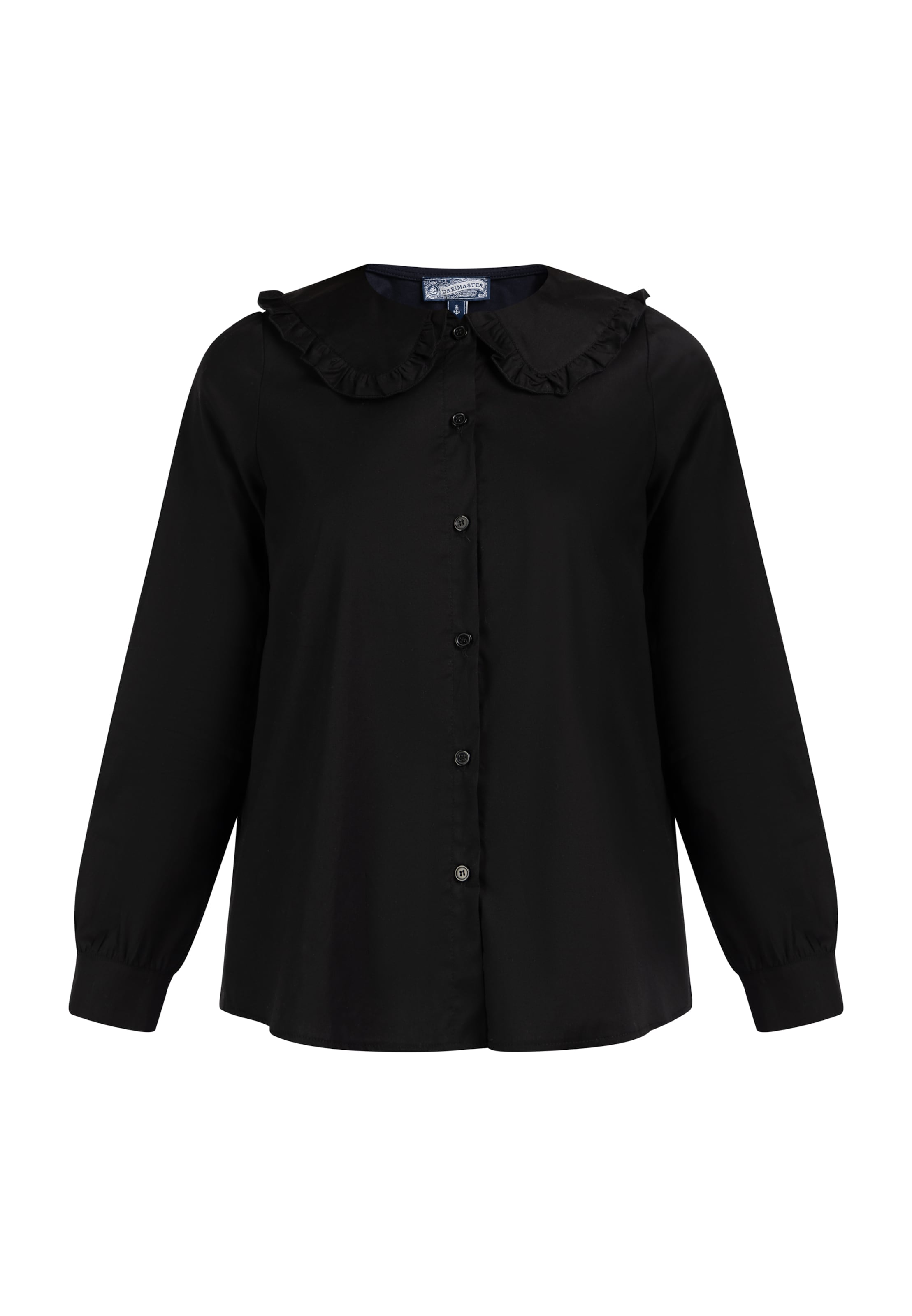 DreiMaster Vintage - Blusa em preto: frente