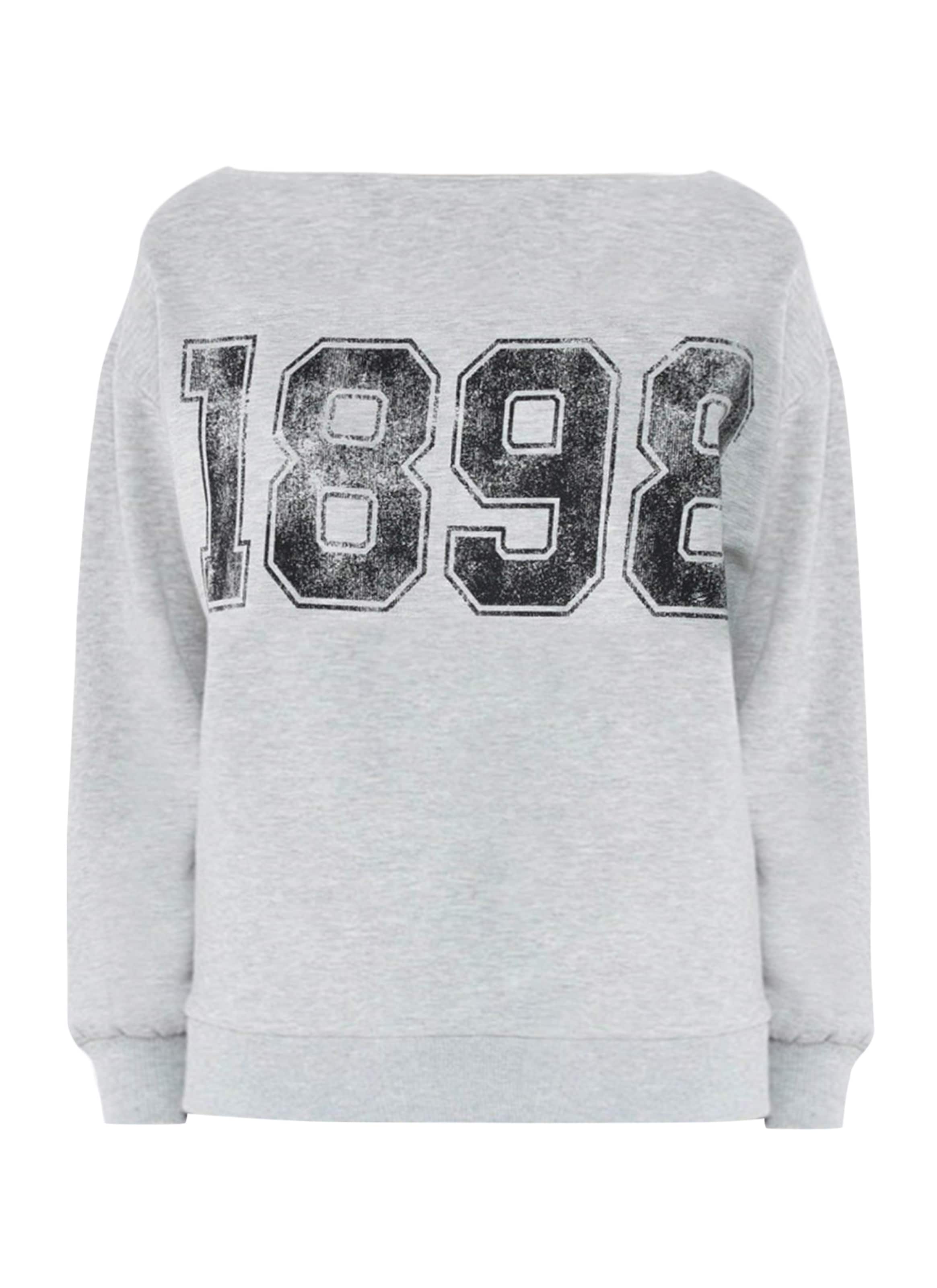 No Matter What Sweatshirt in Grijs: voorkant