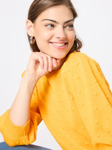 Pull-over minimum en jaune