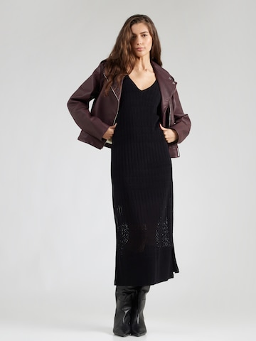 BOSS Orange Neulemekko 'Floom' värissä musta