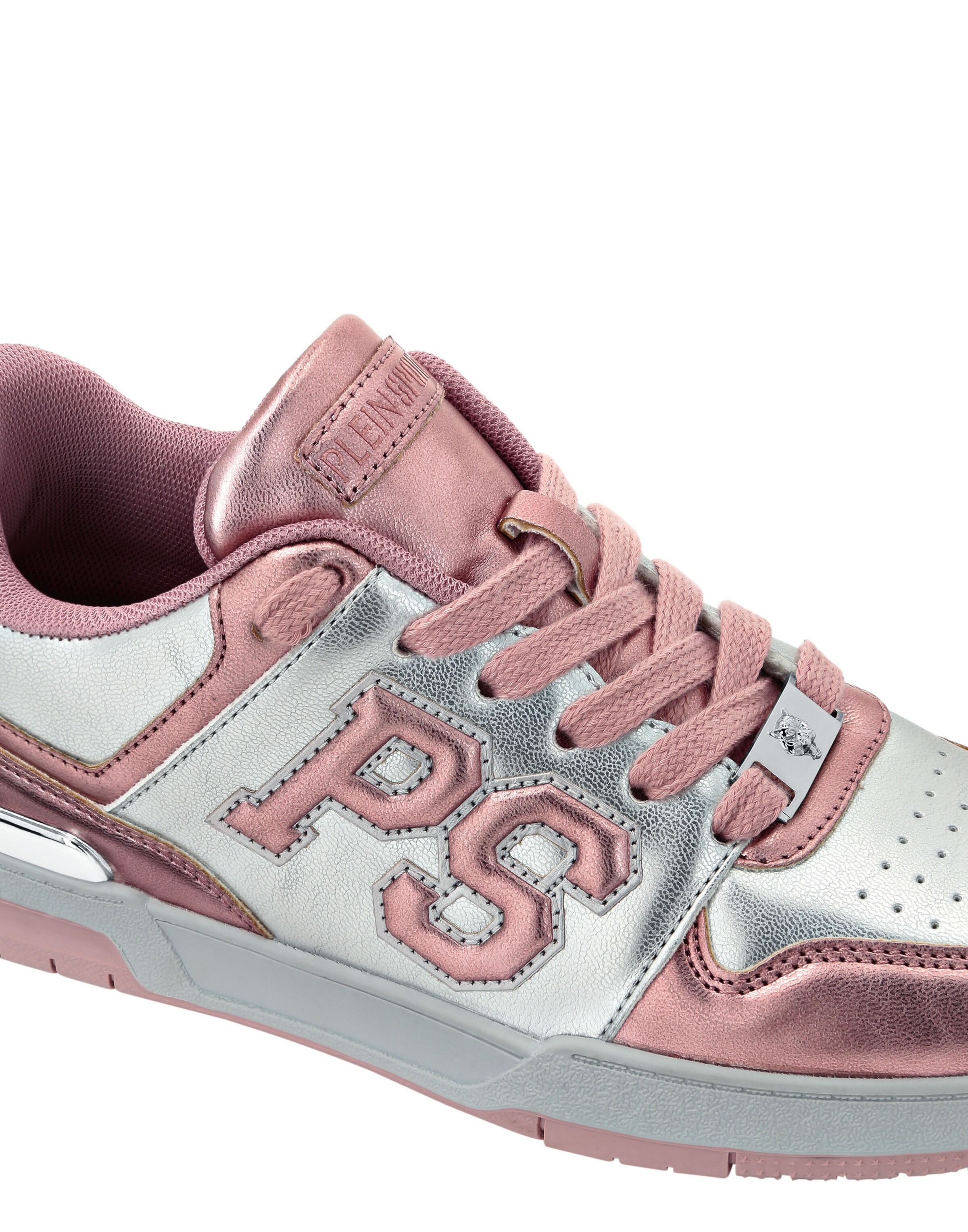 Plein Sport Platform trainers in Pink