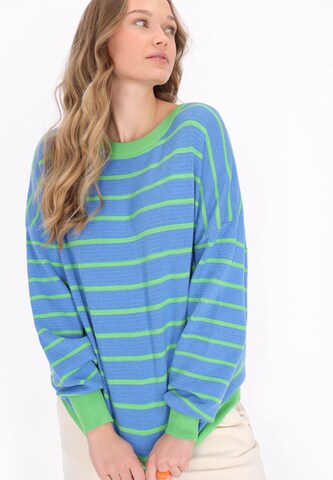 Pull-over MYMO en bleu : devant