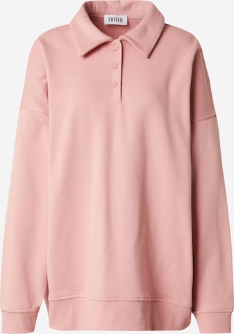 EDITEDSweater majica 'Gwen' - roza boja: prednji dio