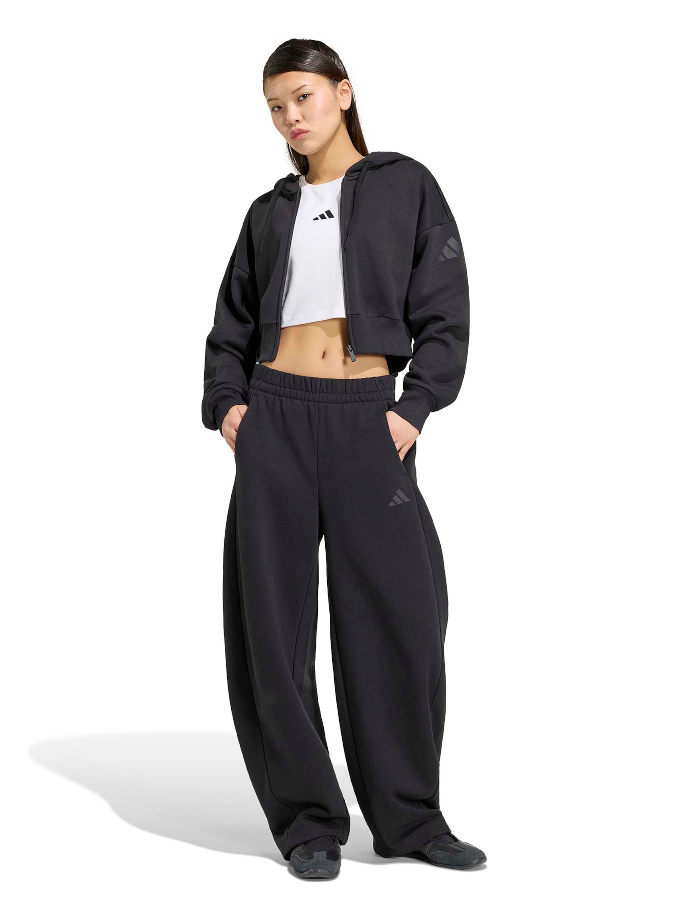 ADIDAS SPORTSWEAR Sportsweatjacka i svart
