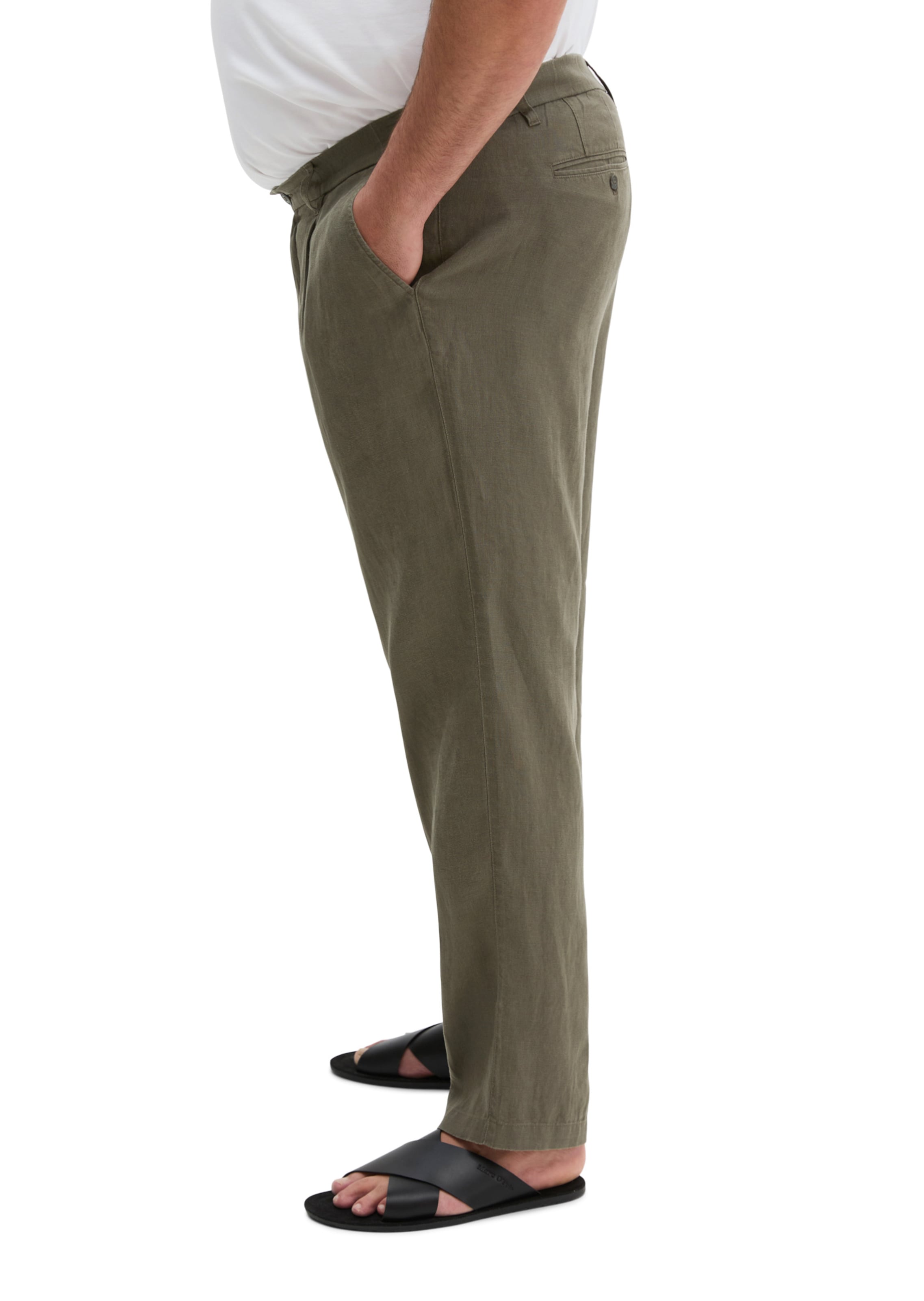 Effilé Pantalon 'Osby' Marc O'Polo en vert