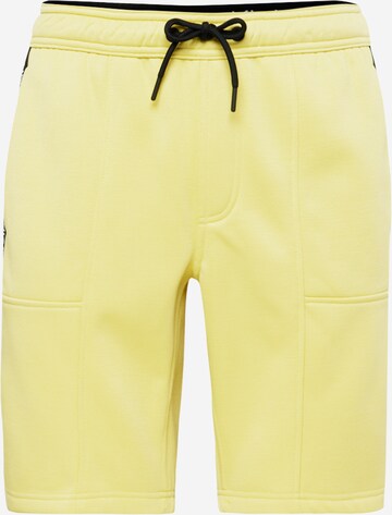 Calvin Klein Jeans Normalny krój Spodnie w kolorze żółty: przód