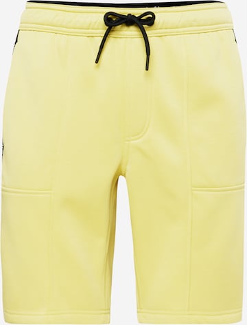 Calvin Klein Jeans tavaline Püksid, värv kollane: eest vaates