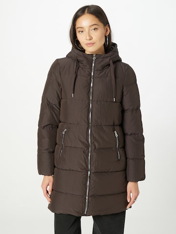 ONLY Winter coat 'Dolly' in Brown: front