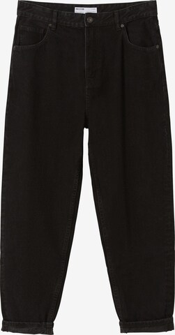 Bershka Jeans in Black: front