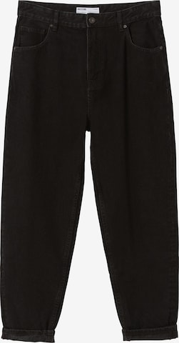 Bershka Loosefit Jeans in Schwarz: predná strana