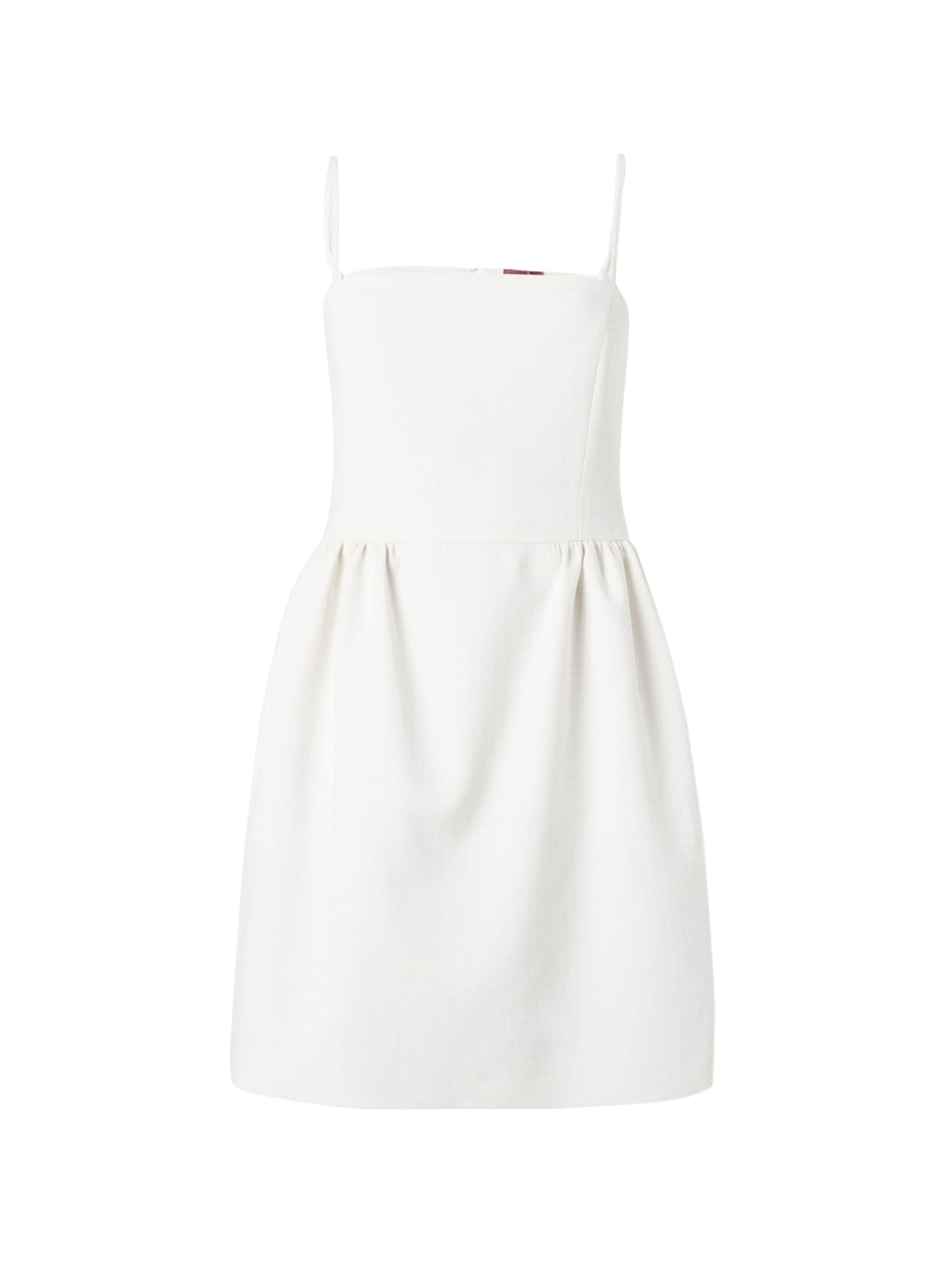 HUGO Šaty 'Kejani' – bílá: přední strana